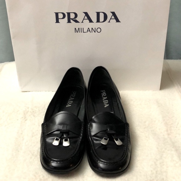 Prada Shoes - PRADA Women’s Leather Flat Shoes